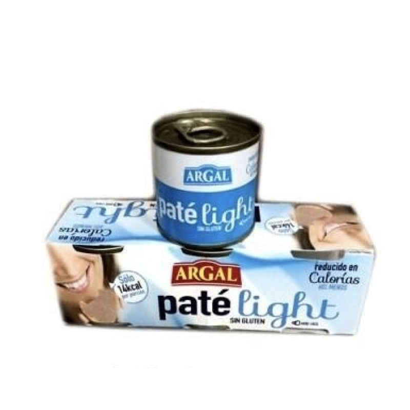 Паштет зі свинячої печінки низькокалорійний без глютену Paté light Argal 80 г Іспанія Паштет зі свинячої печінки низькокалорійний без глютену Paté light Argal 80 г Іспанія