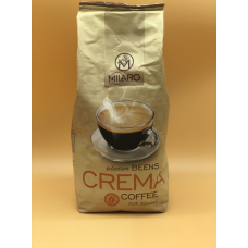 Кава Milaro Crema в зернах 1кг Іспанія