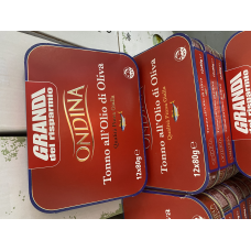 Тунець в оливковій олії ONDINA 80g,Італія
