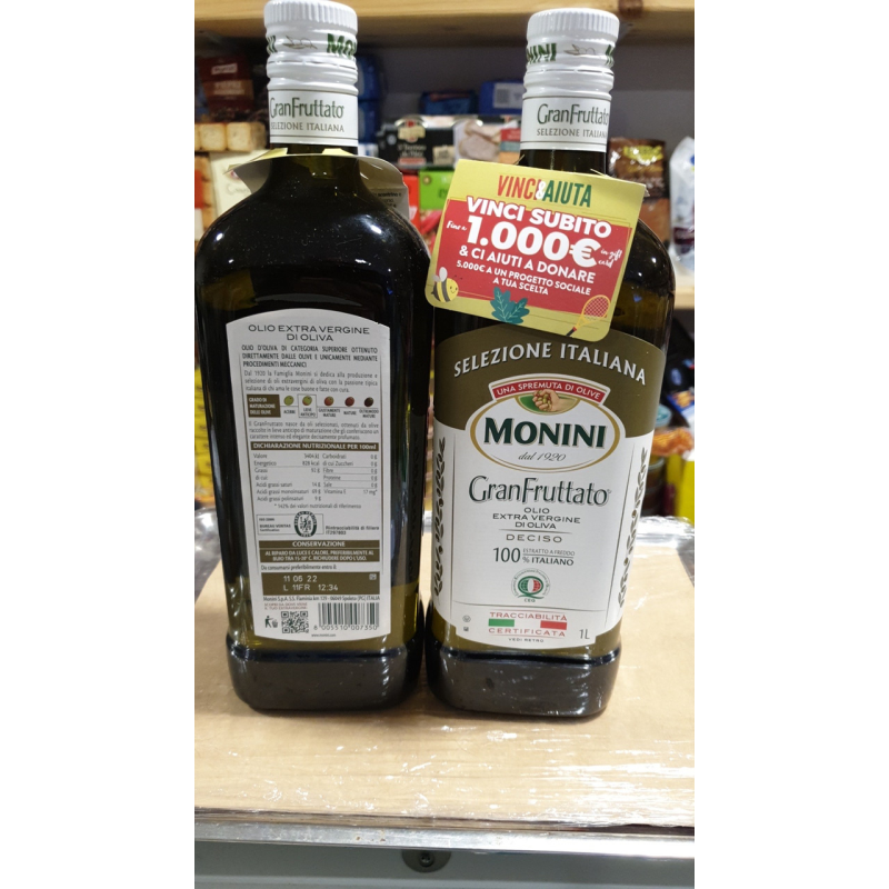 Monini, першого холодного пресування Granfruttato, 1