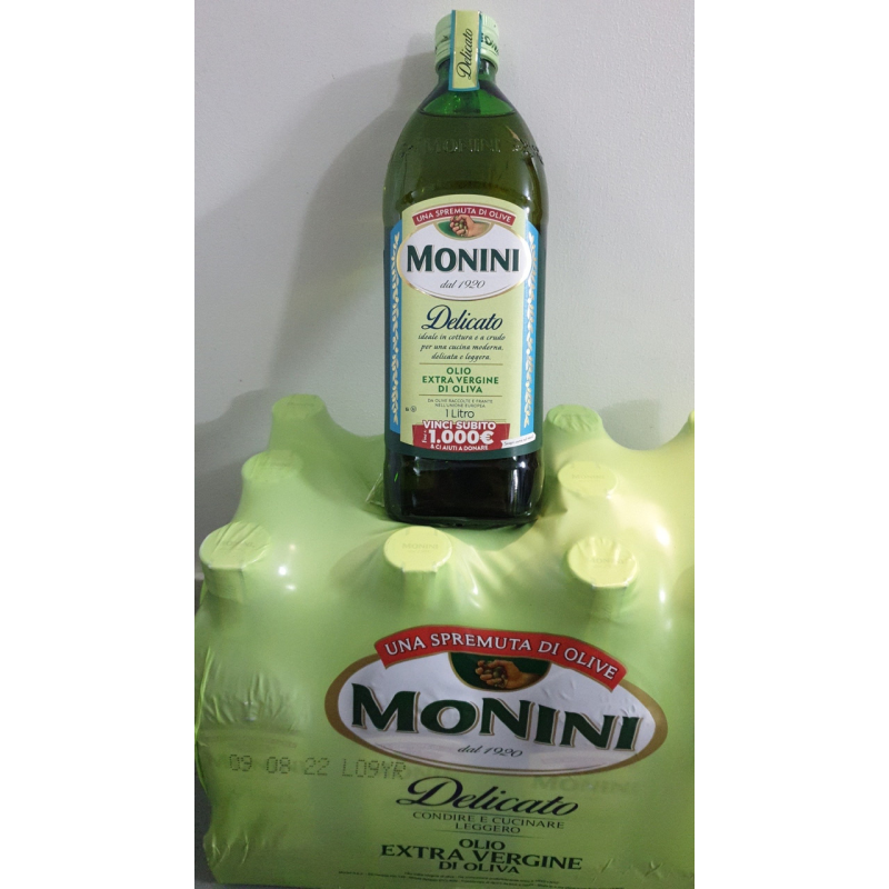 Оливкова олія Monini Delicato Extra Vergine (Моніні Делікато) 1000ml Оливкова олія Monini Delicato Extra Vergine (Моніні Делікато) 1000ml