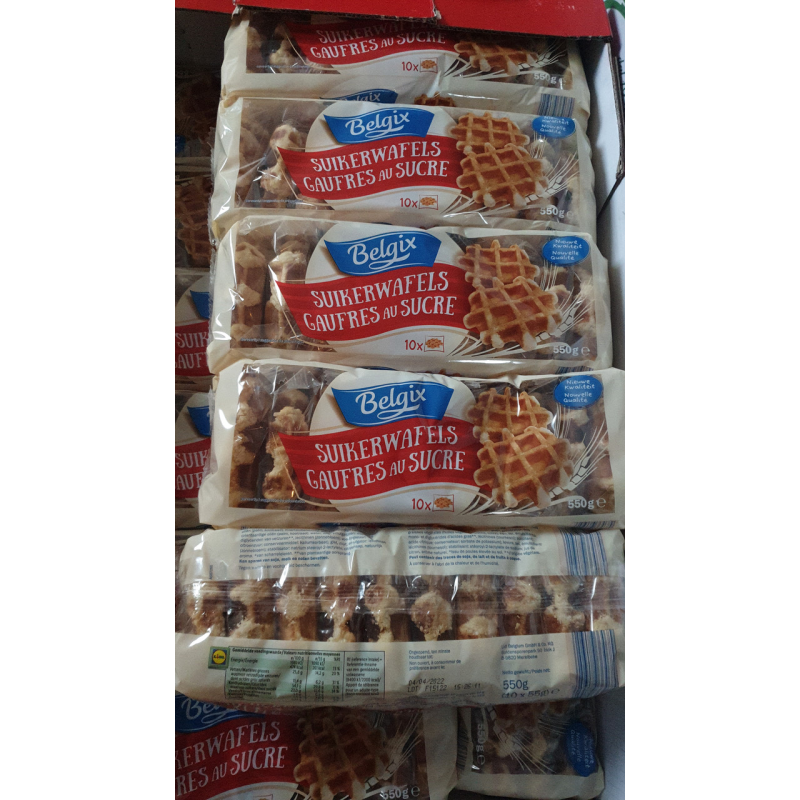 Бельгійські Вафлі “Belgix“ 550г