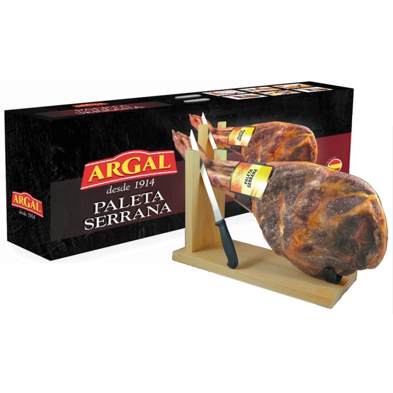 Хамон Нога 4,200кг +підставка+ніж
Argal Paleta Serrana