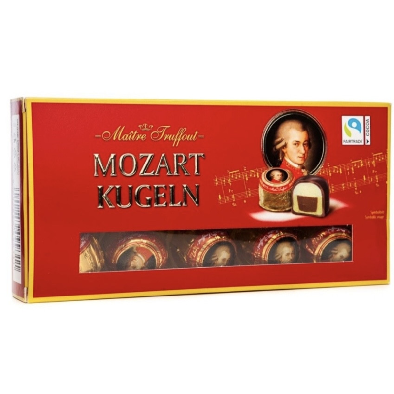 КОНФЕТИ З МАРЦИПАНОМ KUGELN MAITRE TRUFFOUT MOZART 200 г