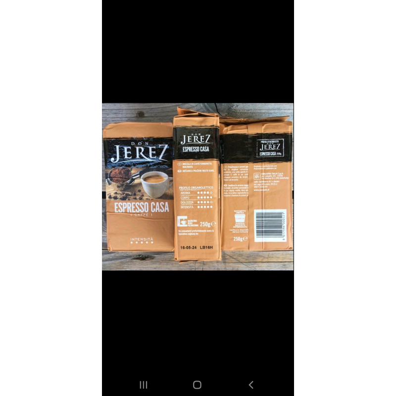 Кава мелена Don Jerez Espresso Casa 250 г Італія Кава мелена Don Jerez Espresso Casa 250 г Італія