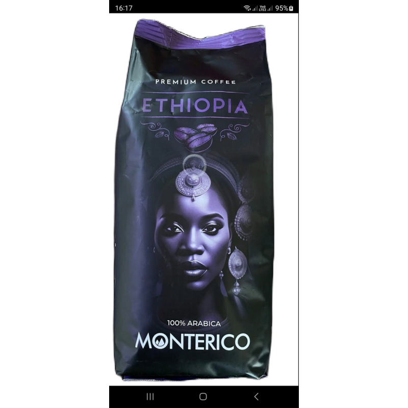 Monteriko Ethiopia Ефіопія , 1 кг Іспанія зерно