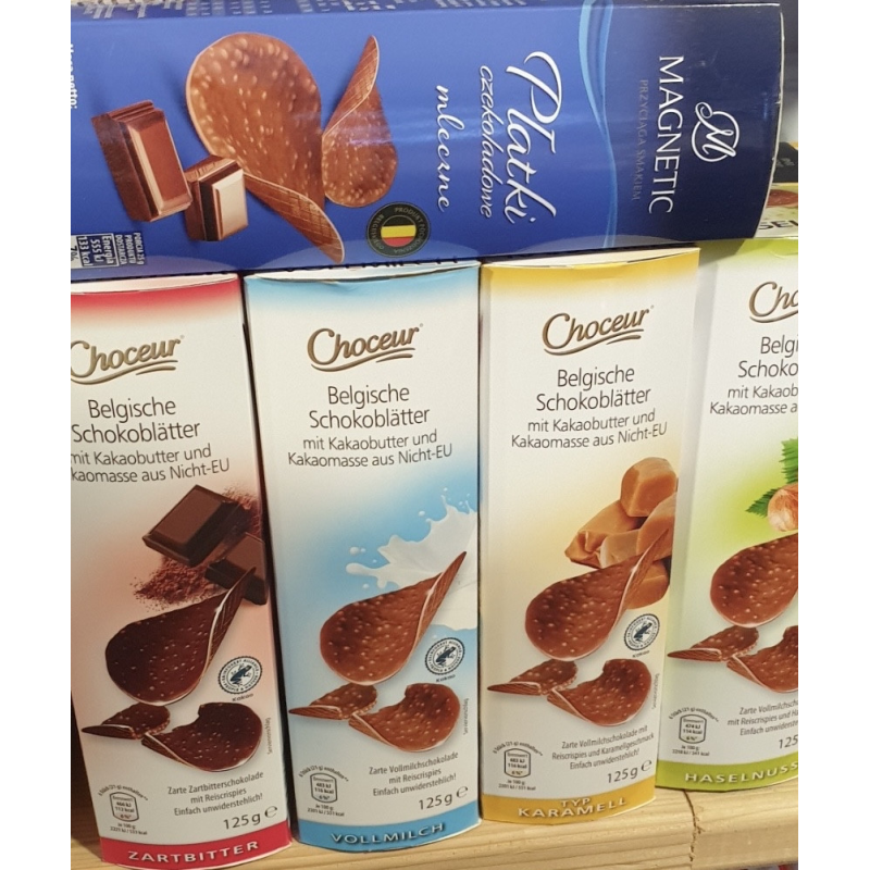 Чипси Choceur шоколадні 125 г