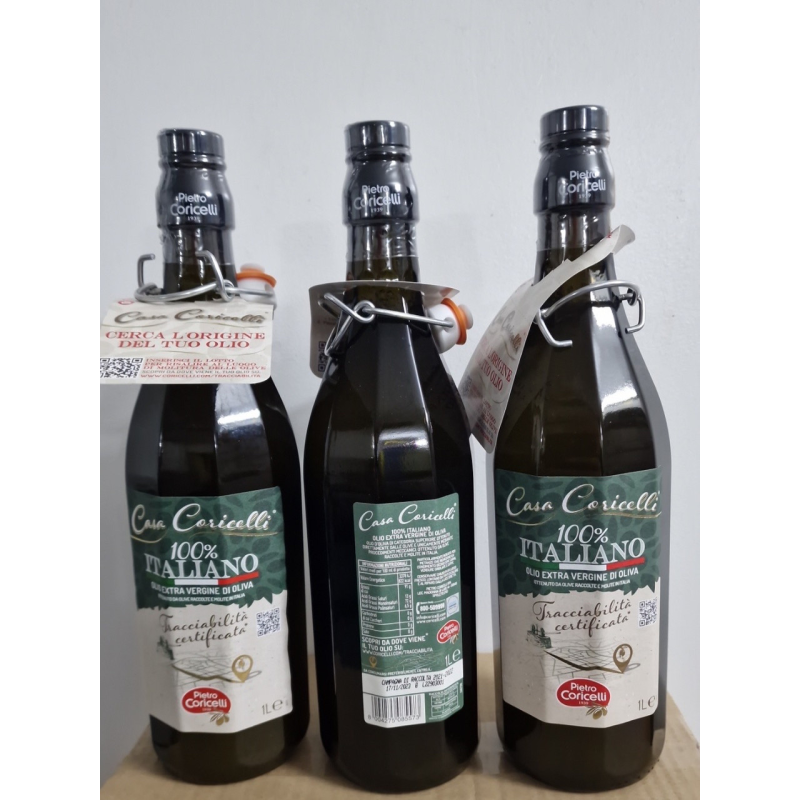 Олія оливкова 100% Italiano Casa Coricelli 1л