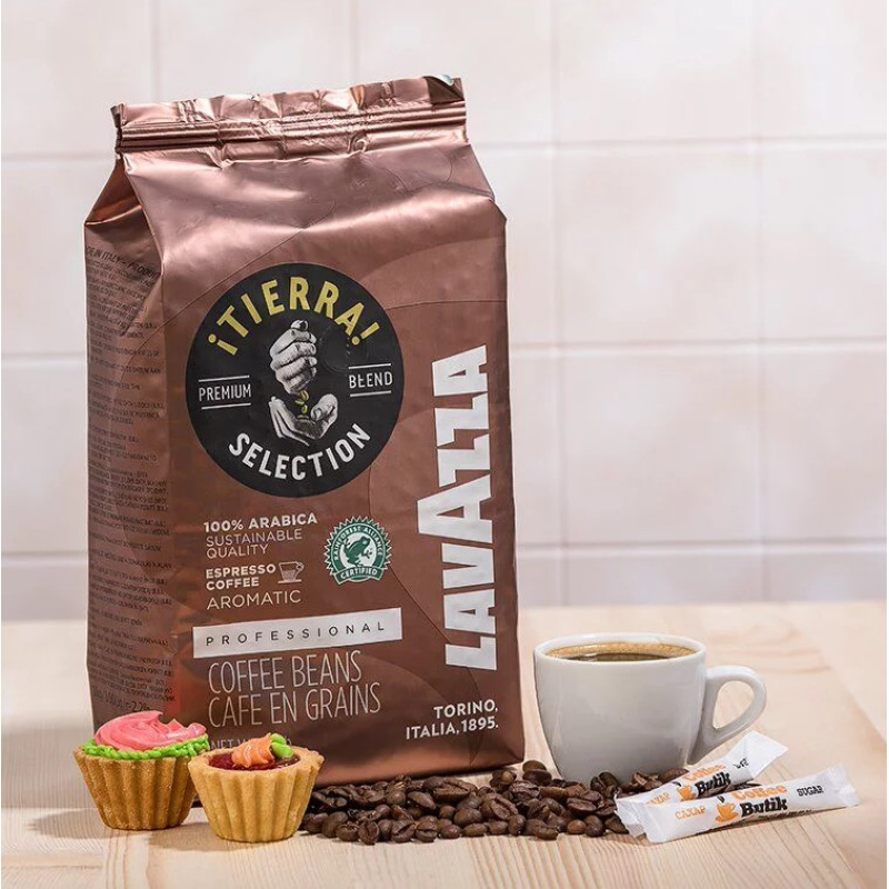 Кава в зернах Lavazza Tierra Selection 100% Арабіка 1кг Кава в зернах Lavazza Tierra Selection 100% Арабіка 1кг