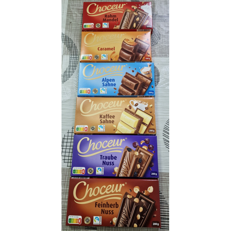 Шоколад Chateau в асортименті 200 г Німеччина Шоколад Chateau в асортименті 200 г Німеччина