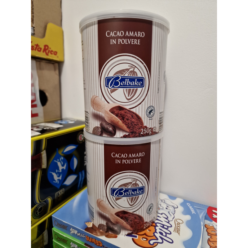 Какао Belbake cacao amaro 250 г