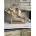 Хамон Jamon Serrano нога з підставкою та ножем у коробці 6,5 кг Хамон Jamon Serrano нога з підставкою та ножем у коробці 6,5 кг