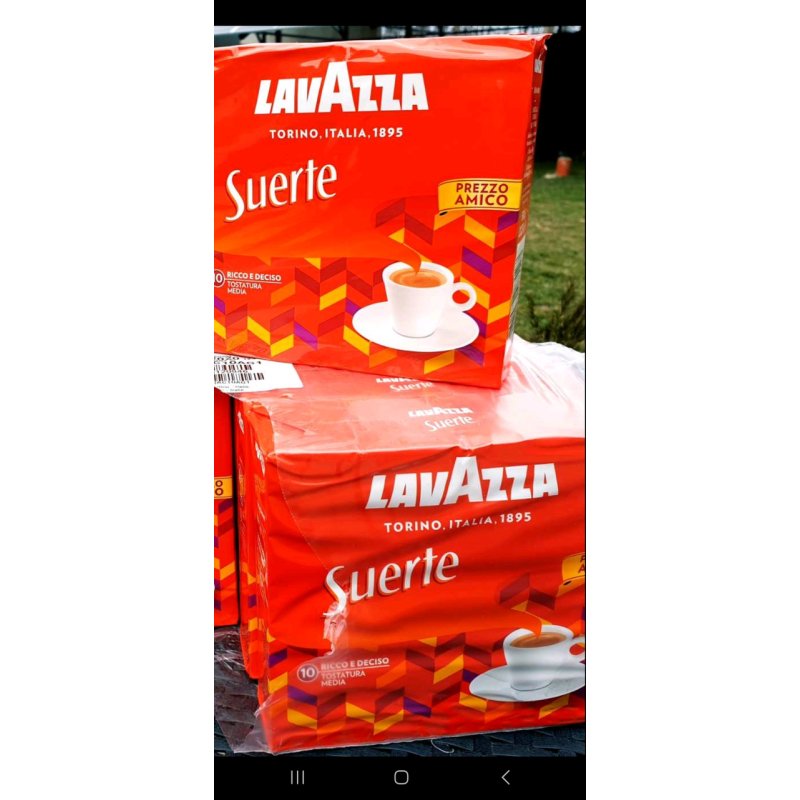 Кава мелена Lavazza Suerte 250 гр. Кава мелена Lavazza Suerte 250 гр.