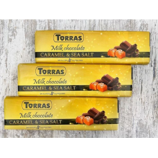 Шоколад Torras Caramel & Sea Salt 250 g