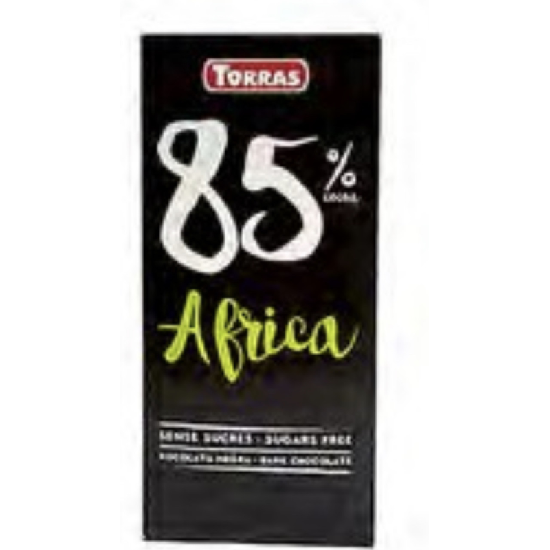 Шоколад чорний Torras Africa 85% какао 100 г Іспанія Шоколад чорний Torras Africa 85% какао 100 г Іспанія